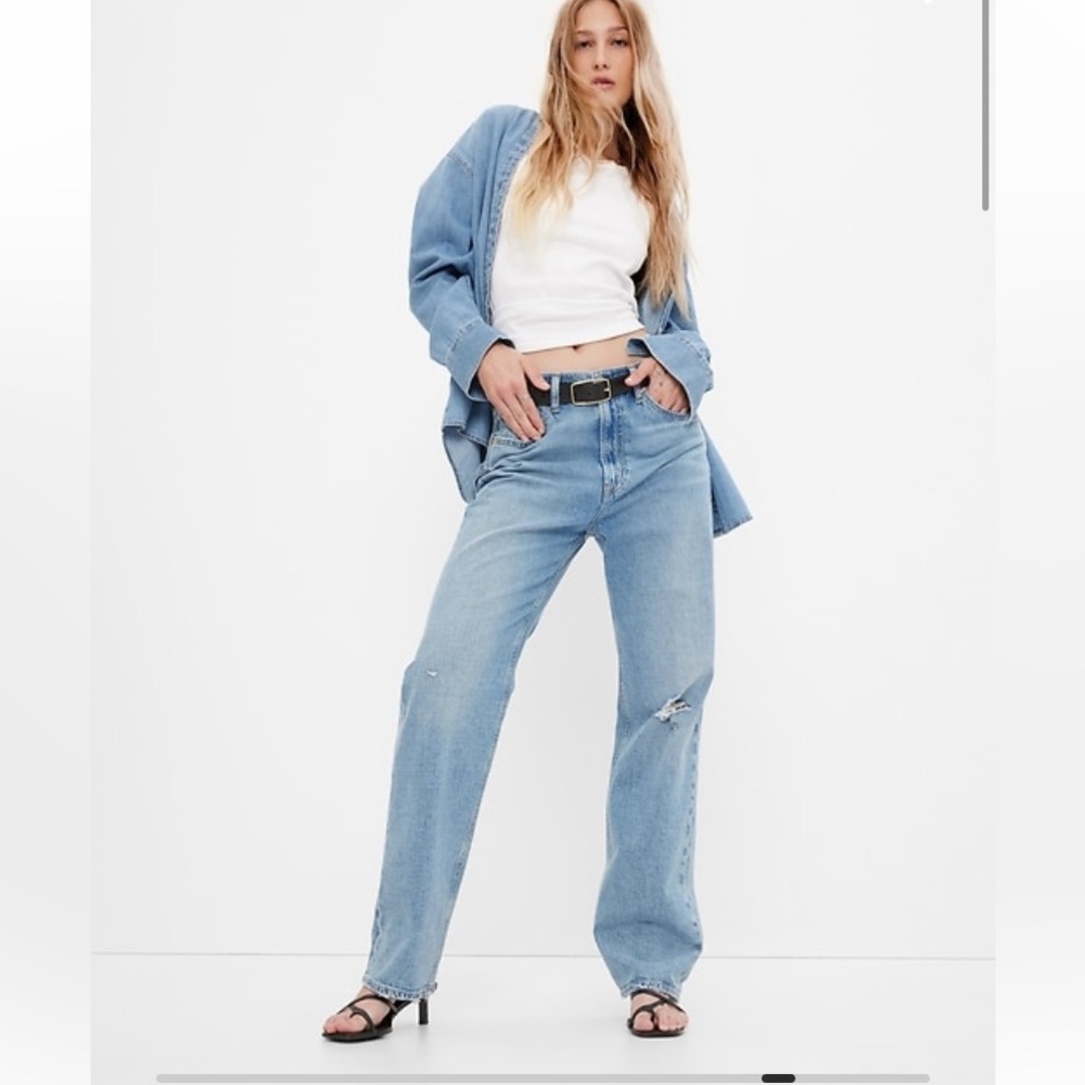 GAP High Rise 90’s Loose Jeans